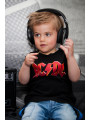 AC/DC baby Shirt gekleurd logo photoshoot foto