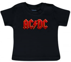 ACDC Baby T-Shirt Logo Colour ACDC