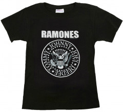Ramones Shirt Kinder Logo White