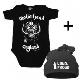 Motörhead Baby Body & Loud & Proud Mützchen