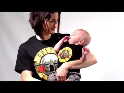 Duo Rockset Guns N' Roses Mutter-T-shirt & Kinder T-shirt