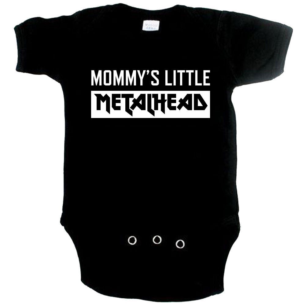 Metal Baby Strampler Mommy's little Metalhead
