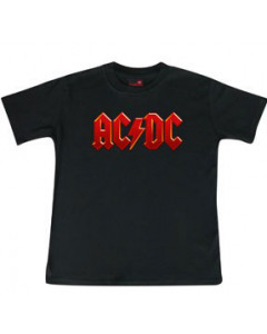 Kids ACDC T-Shirt Metal Logo Colour 