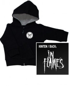 In Flames Logo kinder Sweater/Kapuzenjacke (print on demand)
