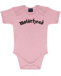 Motörhead Baby Body Logo Pink