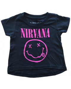 Nirvana Baby T-Shirt Smiley Pink