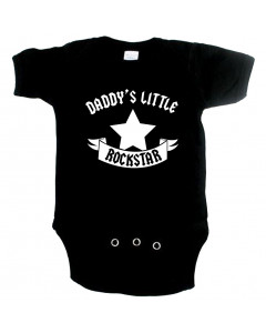 Rock Baby Strampler Daddys little Rockstar