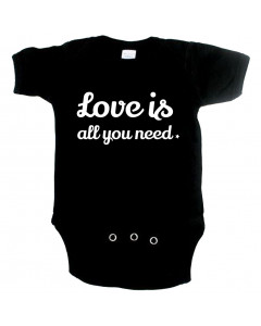 Cute Baby Strampler love is all you need 