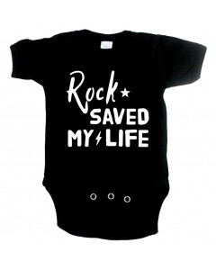 Rock Baby Strampler Rock saved my life